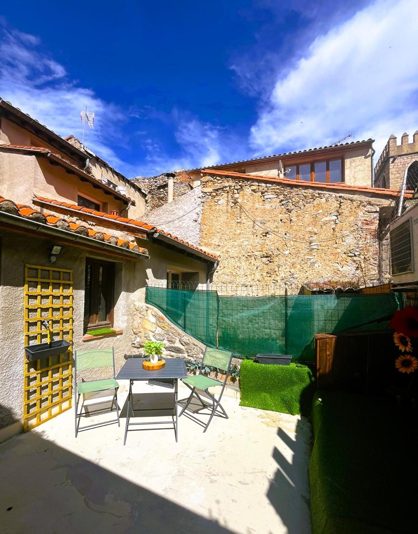 Apartmán Au Pied Des Remparts 10 Rue Saint Jean Villefranche-de-Conflent Exteriér fotografie